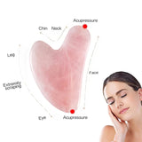 Rose Quartz Gua Sha Facial Tool