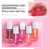 Pink Plumping Lip Gloss Oil