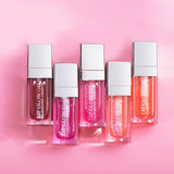 Pink Plumping Lip Gloss Oil