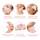 Rose Quartz Gua Sha Facial Tool