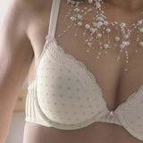 Sassa Romantic Dots Molded Cup Push-Up Bra | Lingerie UK