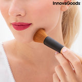 Wooden Makeup Brush Set with Carry Case – 5 Piece | InnovaGoods