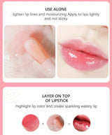 Pink Plumping Lip Gloss Oil