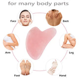 Rose Quartz Gua Sha Facial Tool
