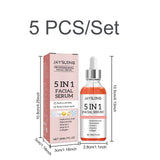 5 in 1 Facial Serum – Vitamin C, Niacinamide & Hyaluronic Acid