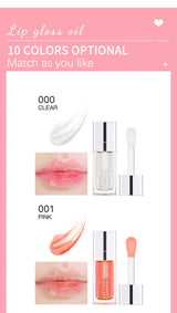Pink Plumping Lip Gloss Oil