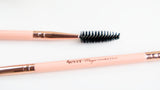 Majestic Angled & Spoolie Eyebrow Brush | Brow Grooming Tool UK