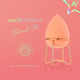 Almost Famous Makeup Blender with Rose Gold Stand | Beauty Sponge UK